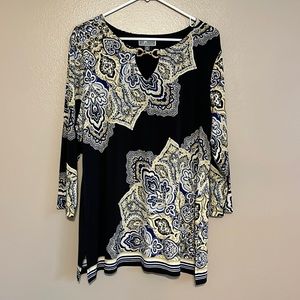 JM Collection Tunic Top